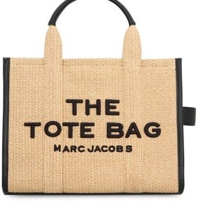 Marc Jacobs Beige and Black Tote Bag